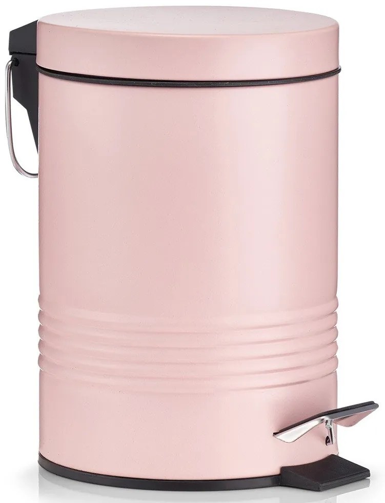 Cos de gunoi cu pedala Zeller, 3L, Metal