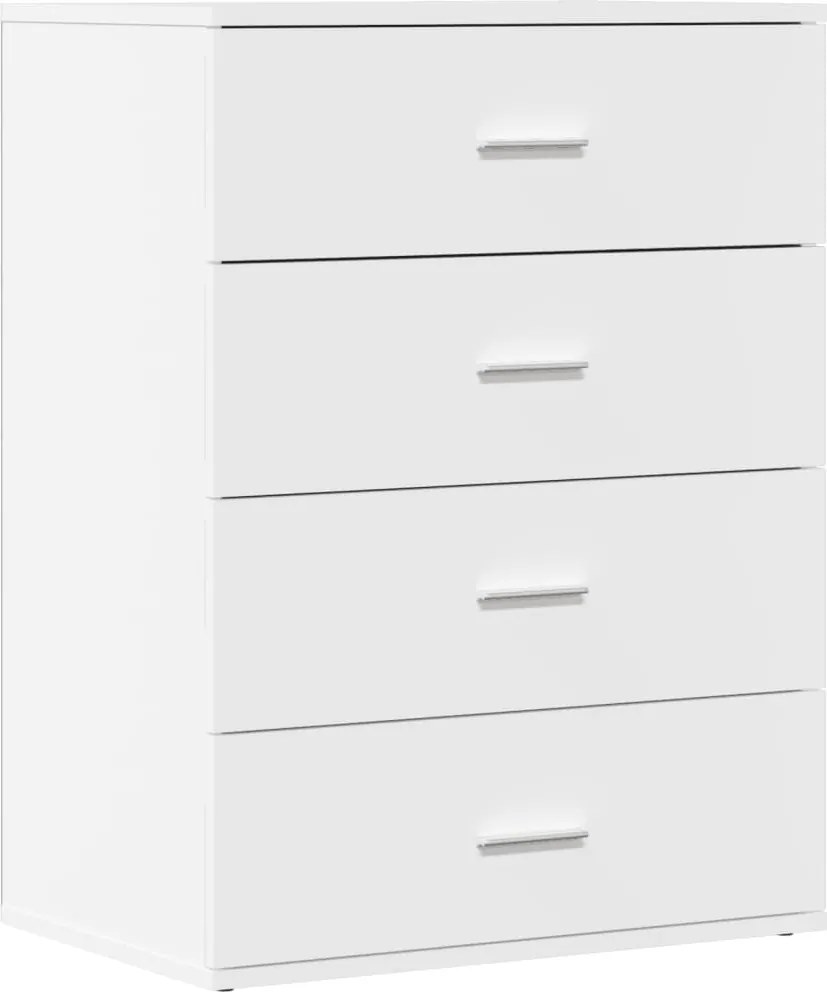 vidaXL Dulap, alb, 60x39x80 cm, lemn prelucrat