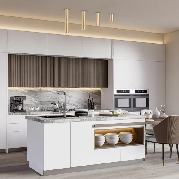 Spot GENESIS 1xGU10/8W/230V 40 cm auriu