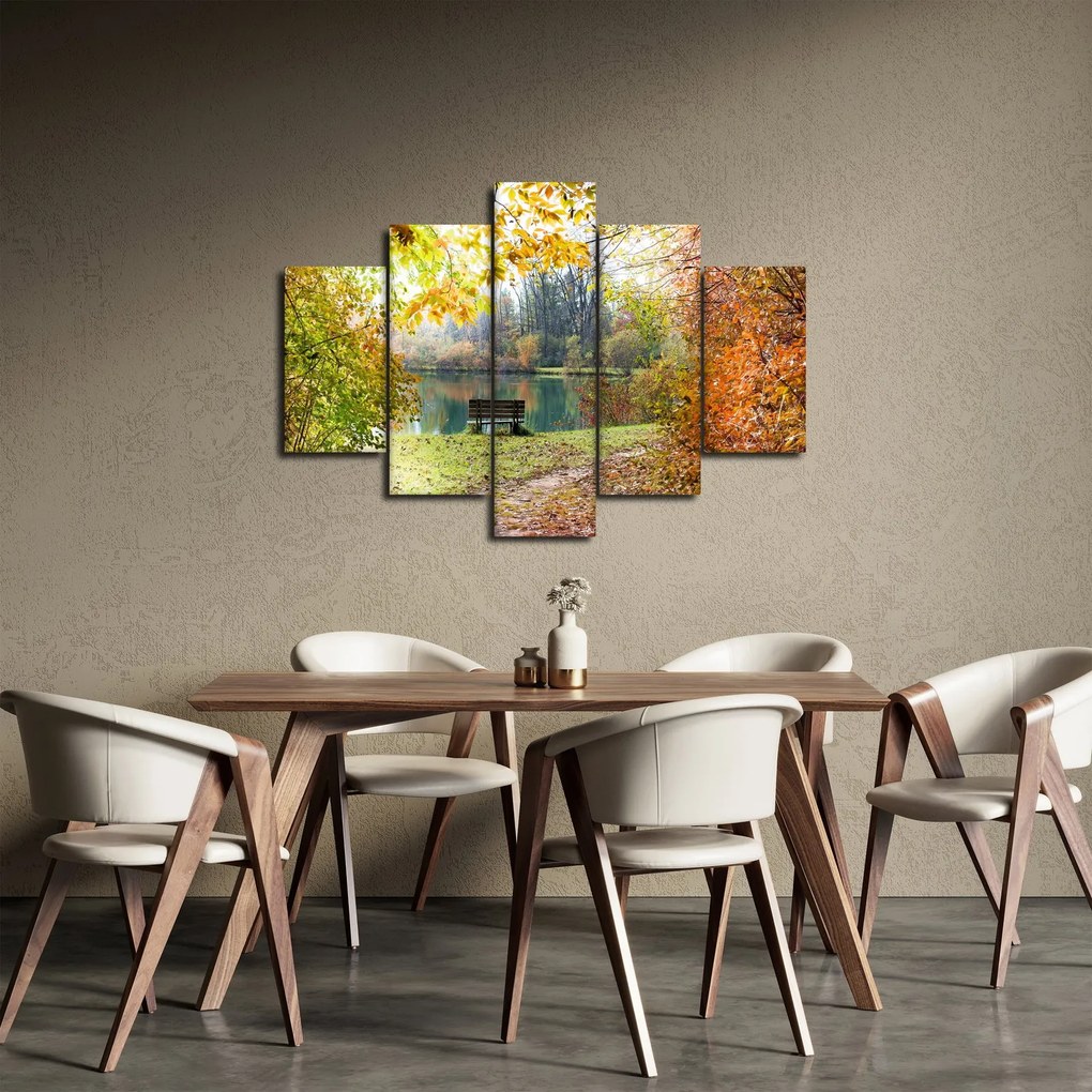 Tablou cu pescărie (150x105 cm)