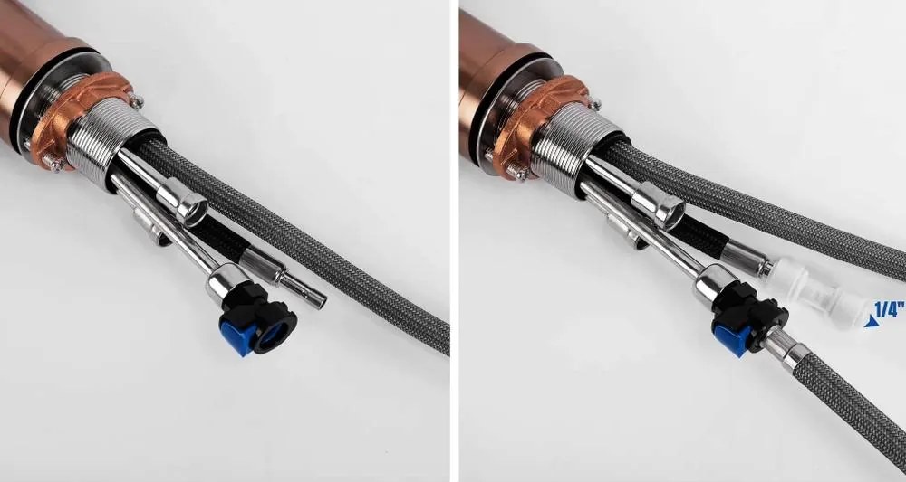 Baterie de bucatarie Rea Eco Fresh Cupru periat