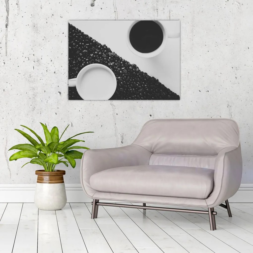 Tablou cu cafea (70x50 cm)