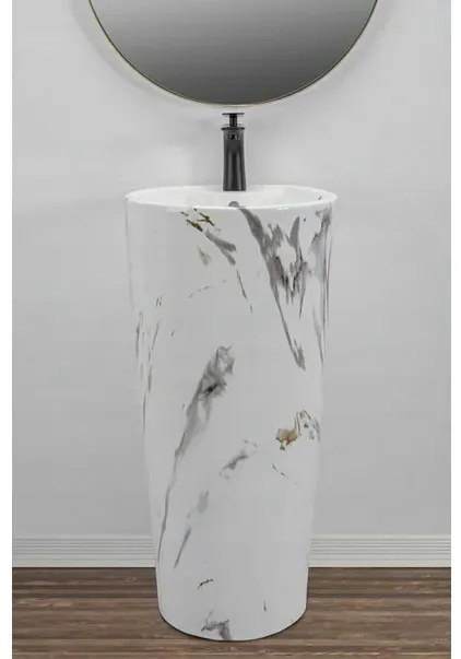 Lavoar freestanding Rea Blanka stil marmura
