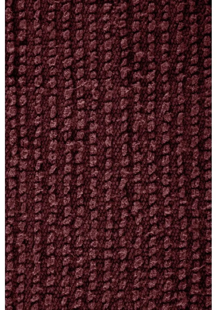 Covoraș de baie burgundy 100x60 cm Riva - Tiseco Home Studio