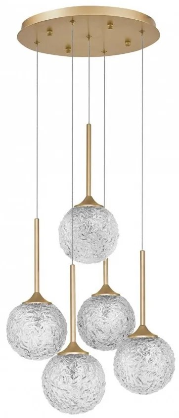 Lustra cu 5 pendule, moderna design deosebit MIRANO