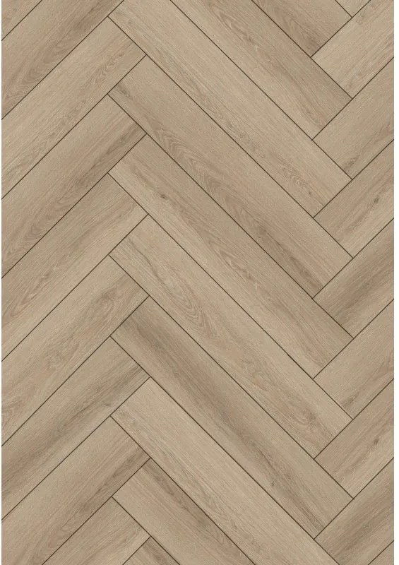 Mexen Palmdale  eșantion de plăci vinilice spic SPC 6,5 mm, substrat IPEX 1,5 mm, 4 V-Fuga, Stejar - F1180-S