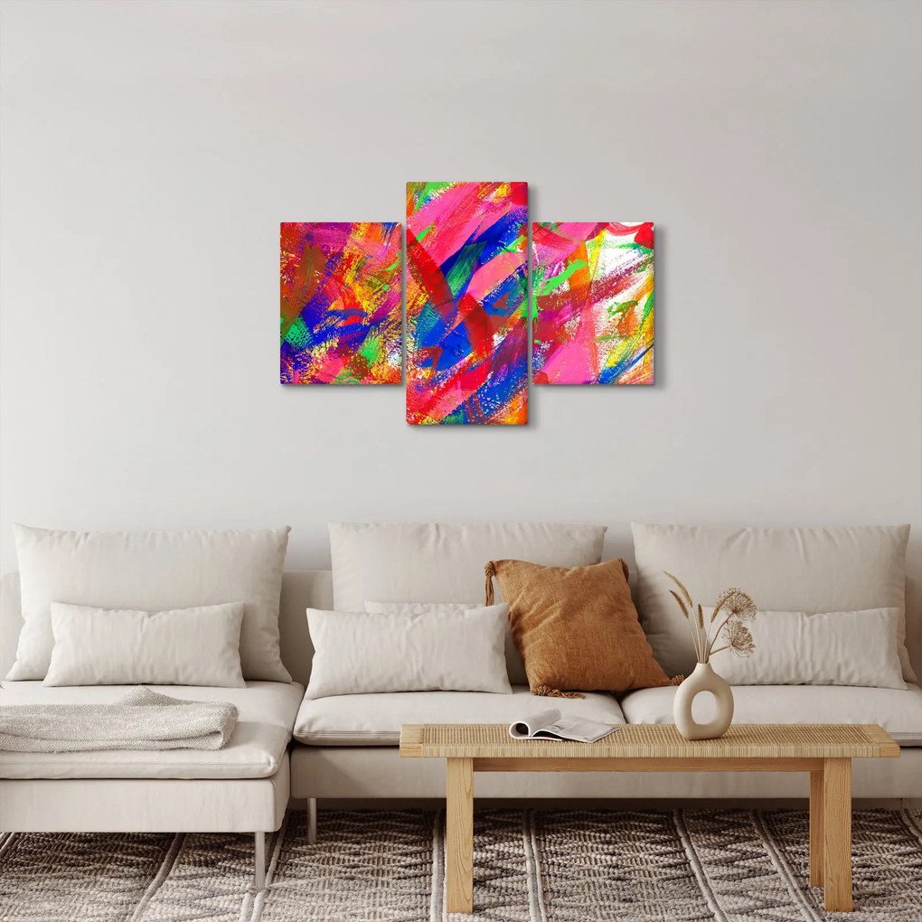 Tablou - Abstract colorat (90x60 cm)
