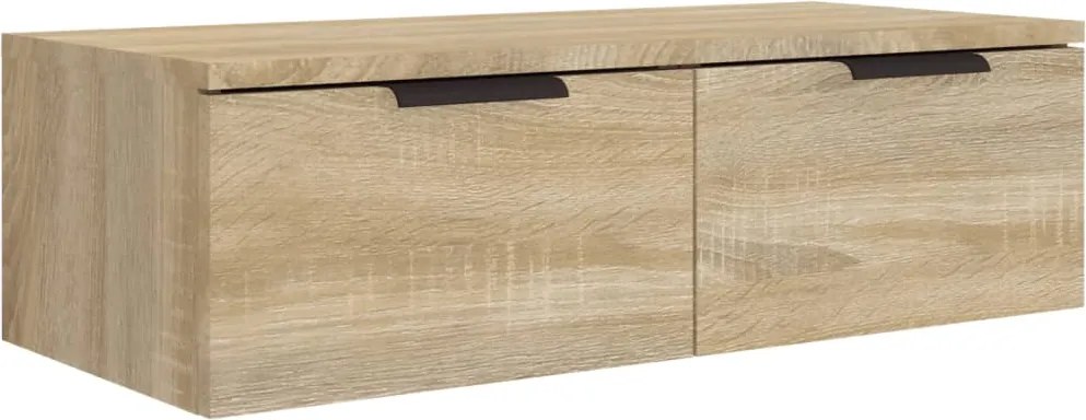 vidaXL Dulap de perete, stejar sonoma, 68x30x20 cm, lemn compozit