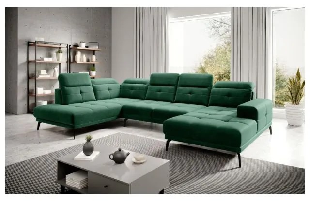 Colțar Bretan 350cm verde