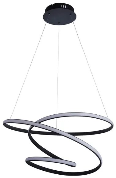 Endon 97632 - Candelabru LED pe cablu DUNE LED/47,5W/230V 3000K negru