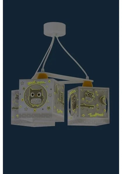 Dalber D-63394 - Lustră copii GOOD NIGHT 3xE27/60W/230V