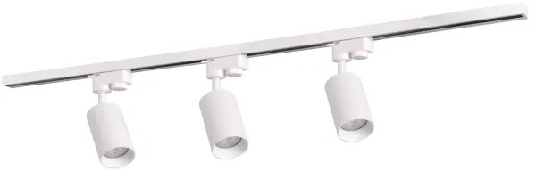 Spot pentru sistem de șină MARIBEL 3xGU10/10W/230V +1 m sistem de șină