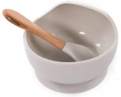 CASTRONEL CU VENTUZA DIN SILICON SI LINGURITA GRI - BO JUNGLE (BJB500600)