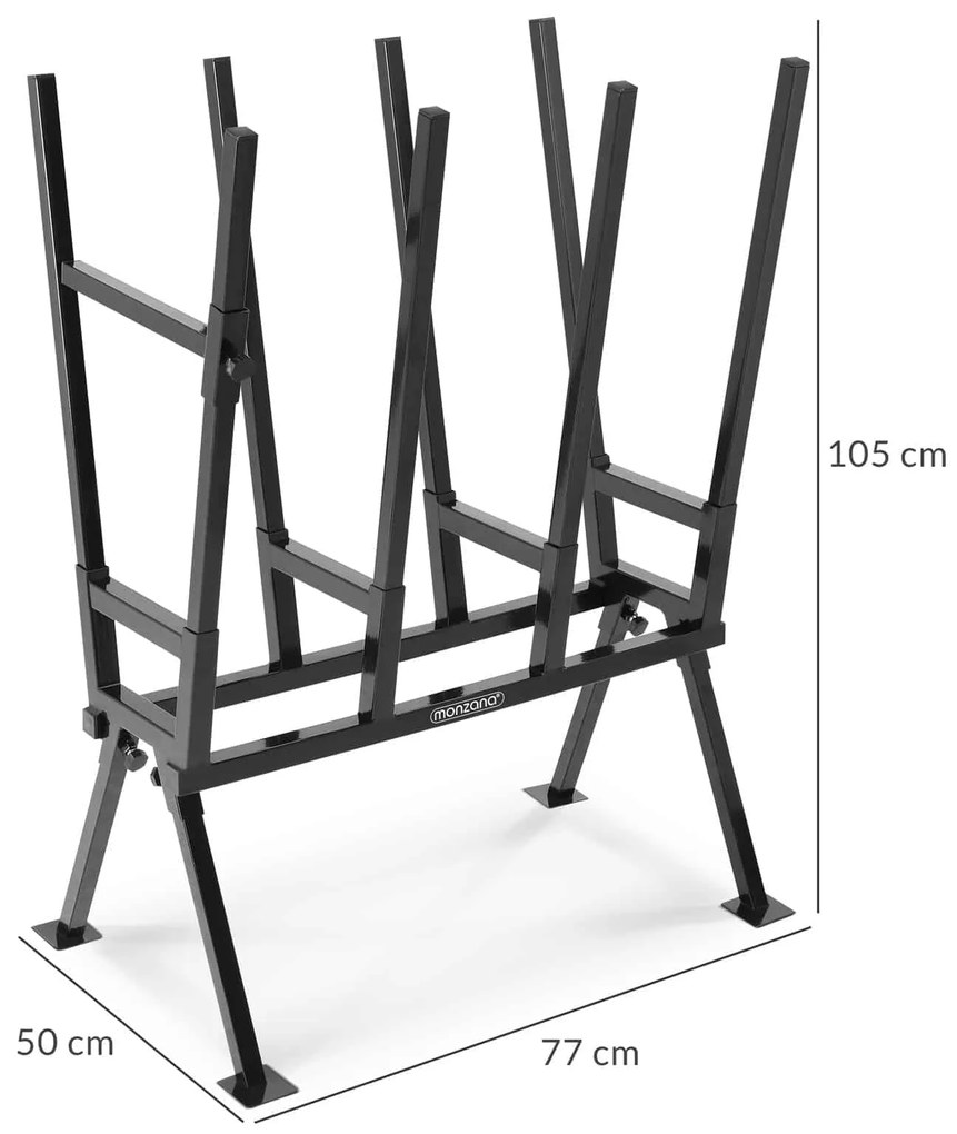 Deuba Stand de tocat cu suport de inchidere - 77x50x105 cm