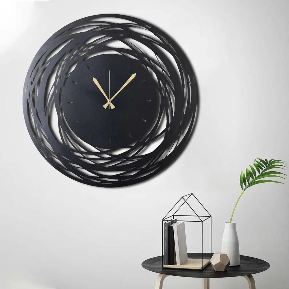 Ceas din metal pentru perete Ball, ø 70 cm