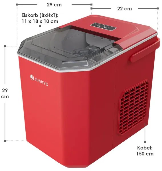 Producator de cuburi de gheata IceOracle red
