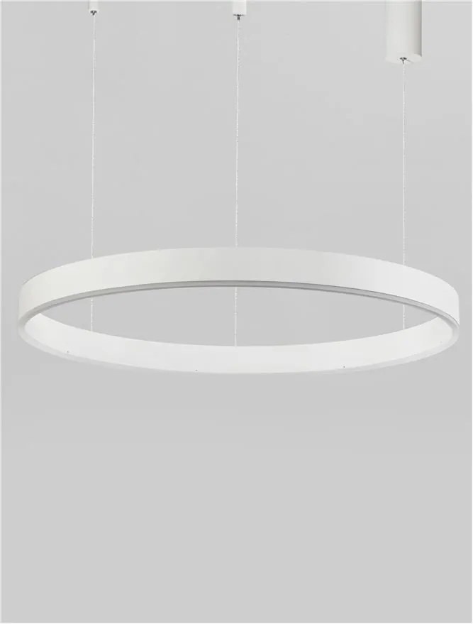 Lustra LED dimabila design circular MOTIF D-80cm