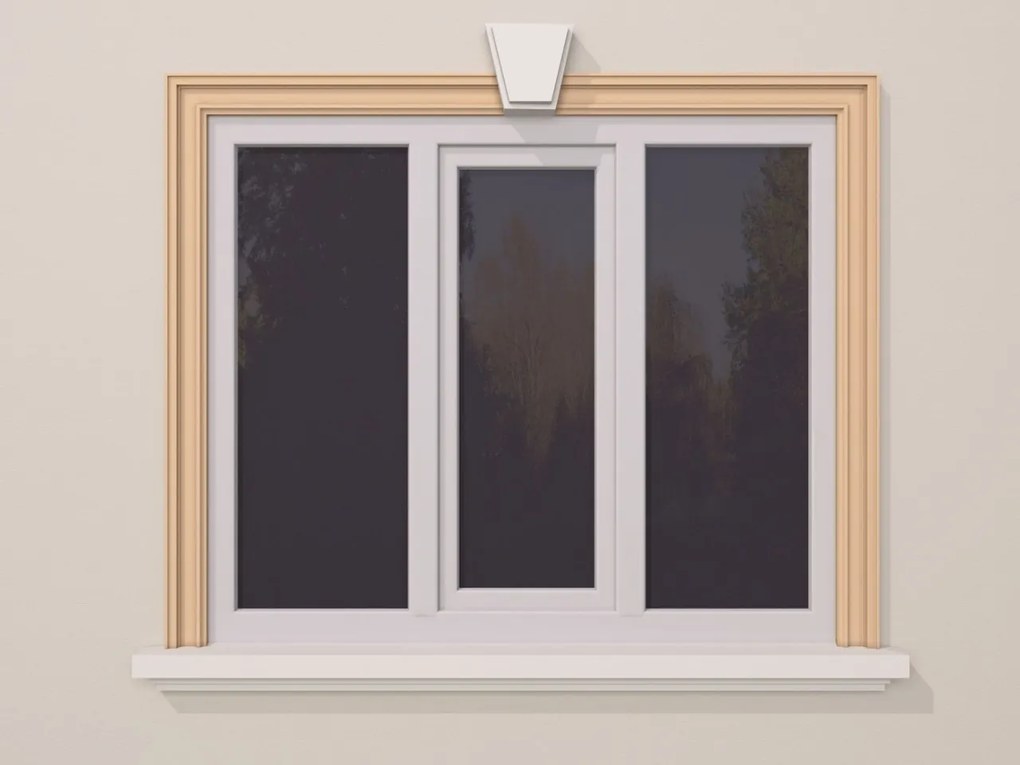 Ancadrament fereastra exterior FP104 dimensiuni 110x50x2000mm