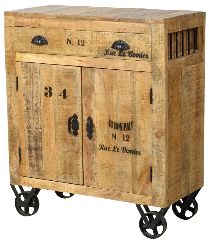 Comoda din mango Rustic 95 cm