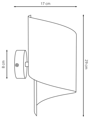 Aplică SPIRAL 1xG9/8W/230V crom