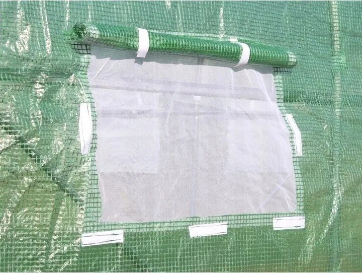 Sera de grădină cu ușă fixă, 400 x 250 x 200 cm