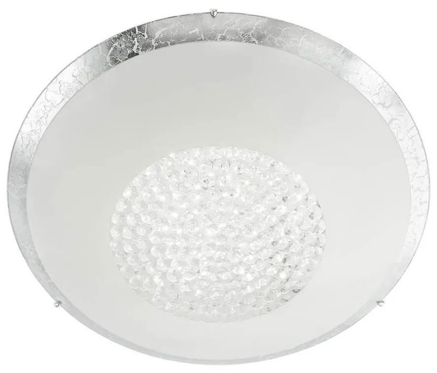 Plafonieră LED de cristal RA LED/12W/230V d. 30 cm argintiu Redo 05-898