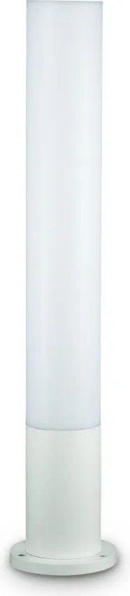 Stalp modern de exterior cu protectie IP44 EDO OUTDOOR PT1 ROUND alb 135755
