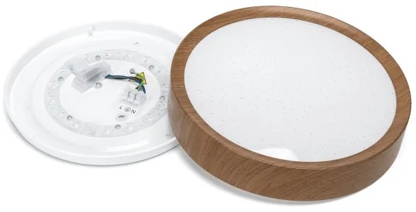 Plafonieră LED Aigostar LED/12W/230V 6500K d. 26,3 cm