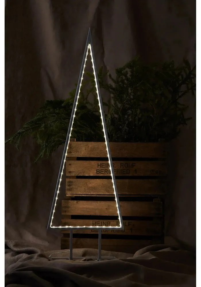 Decorațiune luminoasă argintie Stolt – Markslöjd