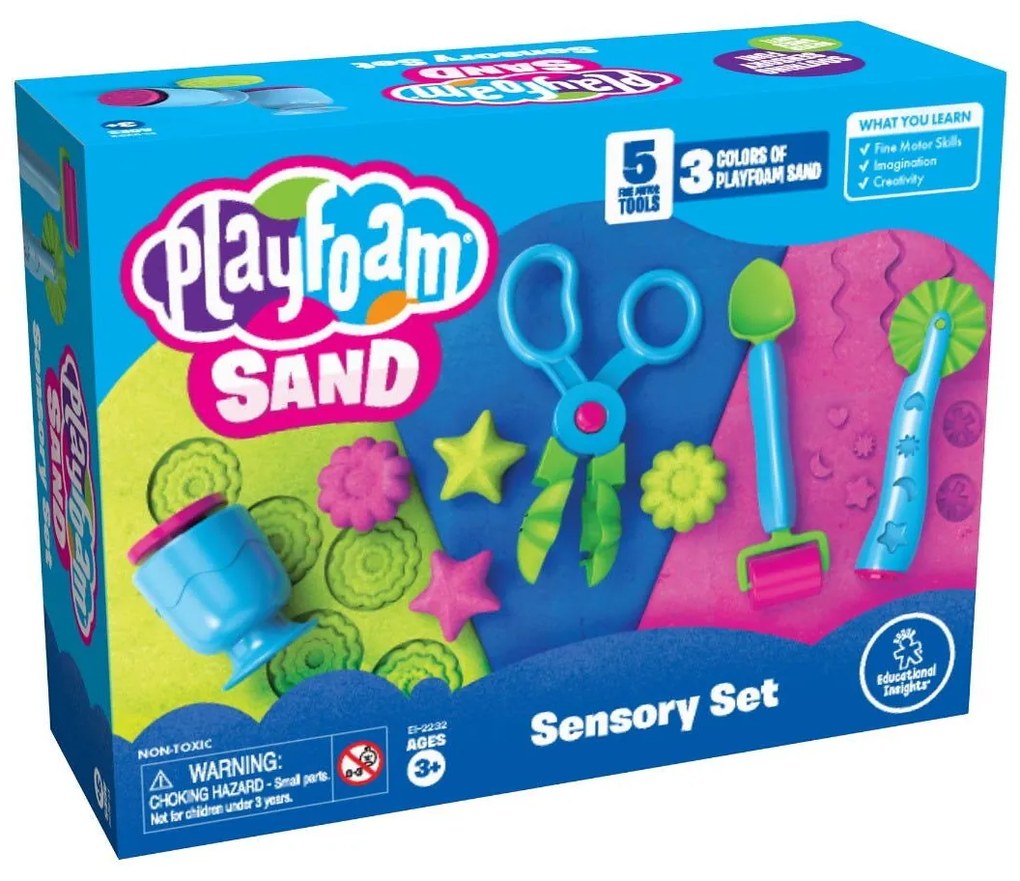 SET NISIP KINETIC CU ACCESORII - PLAYFOAM™ - EDUCATIONAL INSIGHTS (EI-2232)
