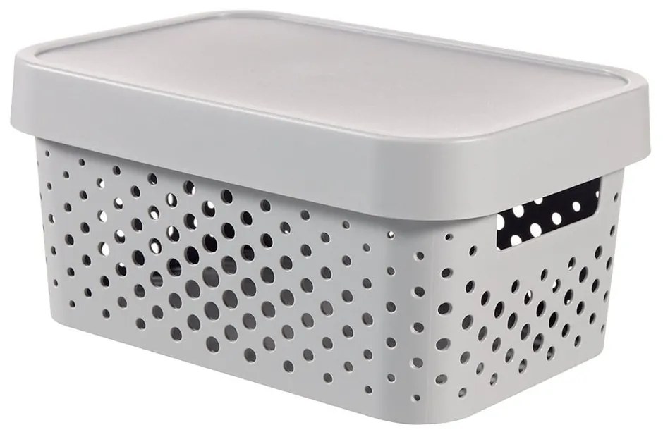 Cutie de depozitare Curver Simpla Gordinho Holes, gri
