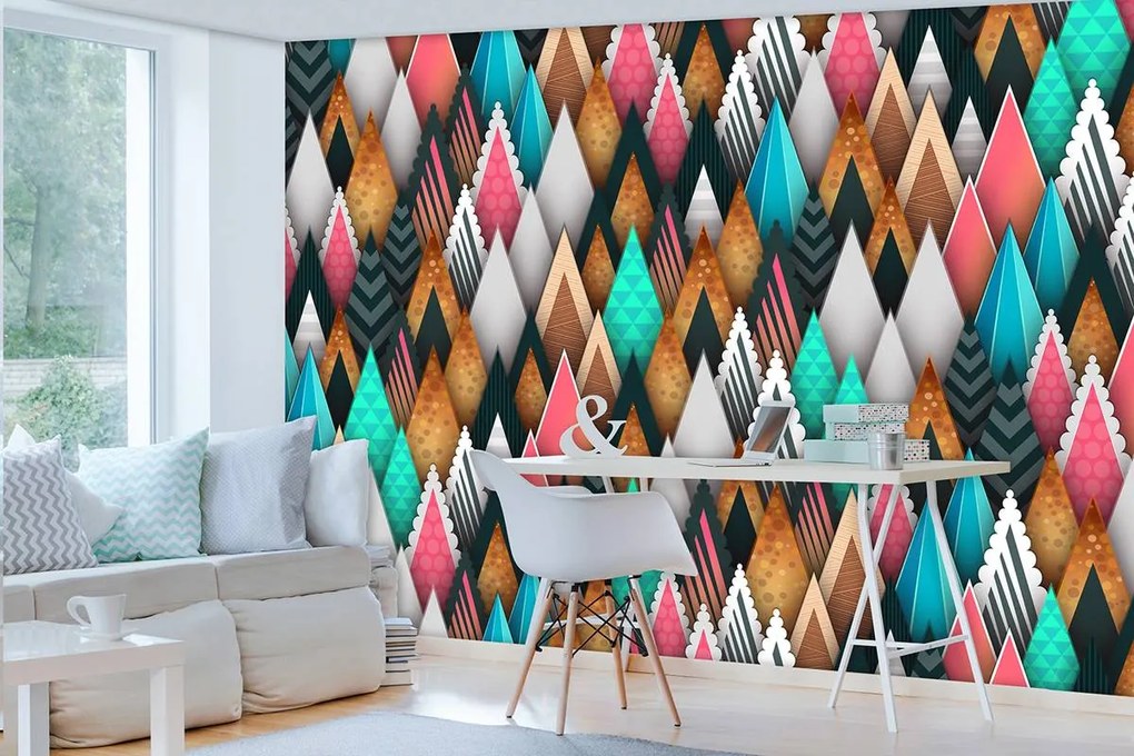 Fototapet - Geometric (254x184 cm)