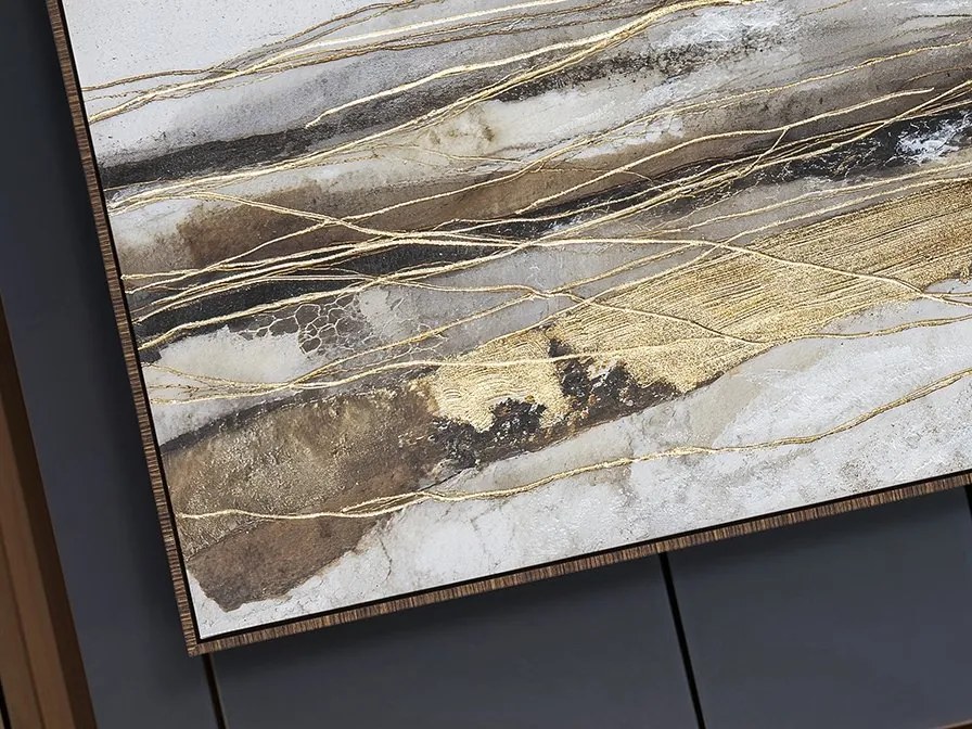 Tablou de perete pictura acrilica Lejanias 73x143cm