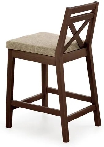 Scaun bar Borys Low nuc - H 83 cm