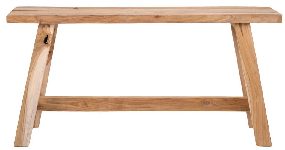 Bancă Barcelona, lemn de tec, 90x25x45 cm