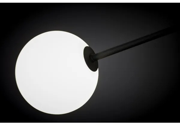 Lustră pe tijă Jupiter 1998 MOKA 4xGU10/10W/230V + 4xG9/10W/230V negru/alb