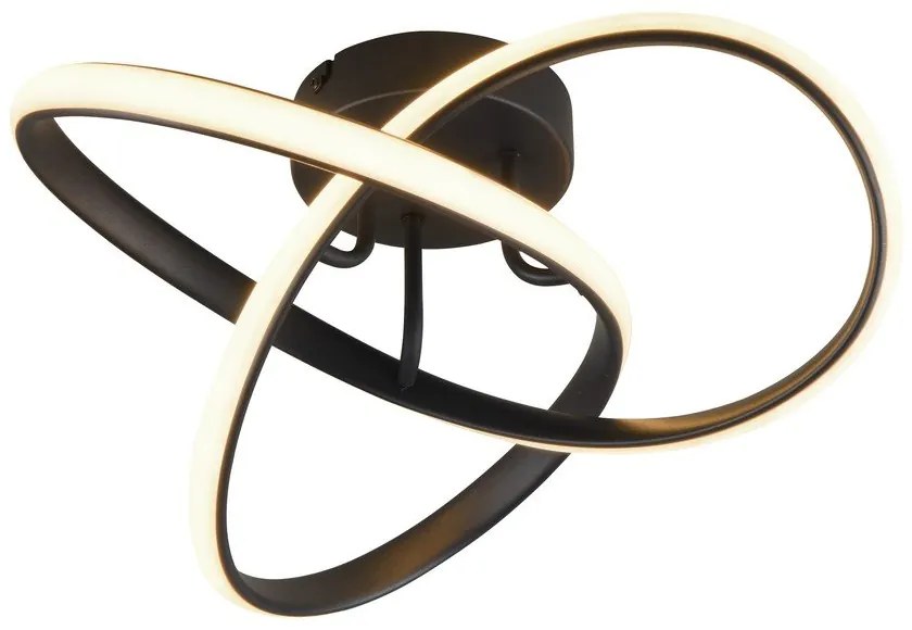 Plafonieră neagră LED Meo – Trio