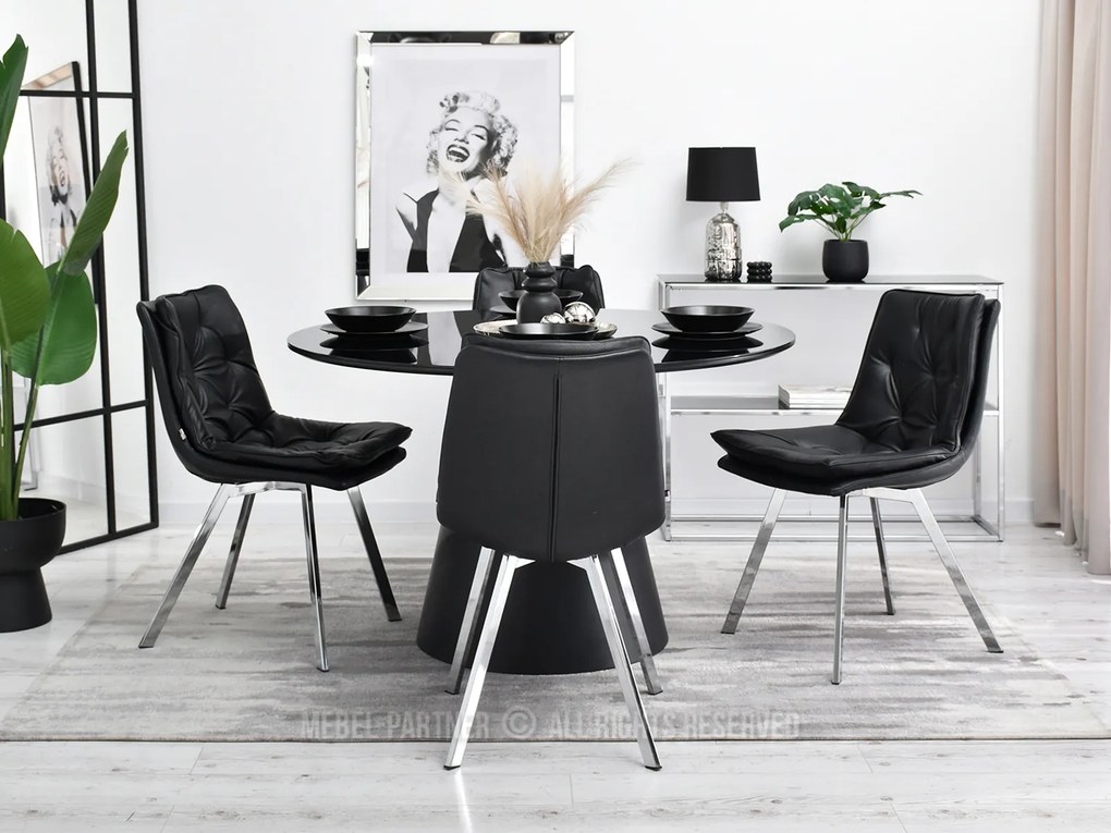 Scaun Polly (negru). 1111243