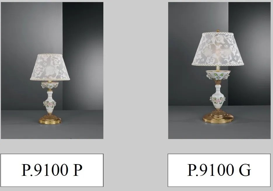 Aplica de perete din alama si portelan 2 brate design italian