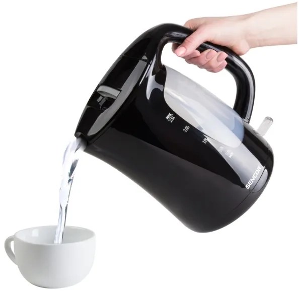 Fierbător de apă 2,5 l 2200W/230V negru Sencor