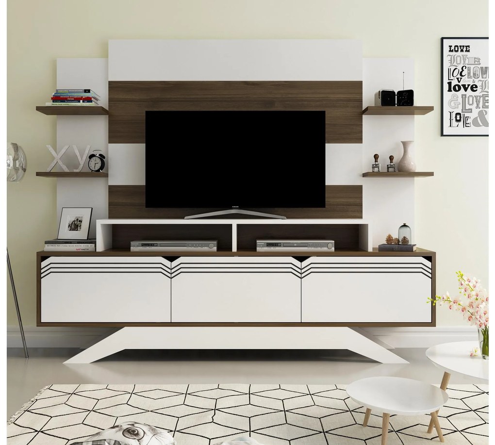 Mobilier living Dajama (Nuc + Alb) . 1102066
