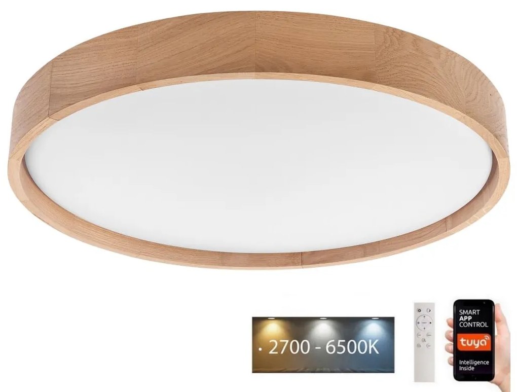 Plafonieră LED Brilagi MANAROLA SMART LED/36W/230V Tuya + telecomandă