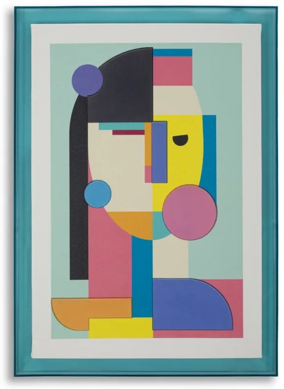 Mauro Ferretti Tablou Pictat Pe Panza, Picassy, Cu Rama -B- Cm 50X3,3X68 | Aosom Romania