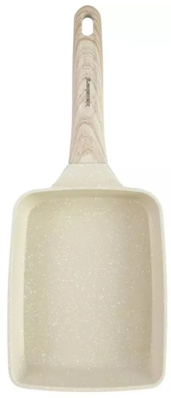 Tigaie dreptinghiulara Klausberg KB 7815, 15cm, Acoperire marmura, Inductie, Bej