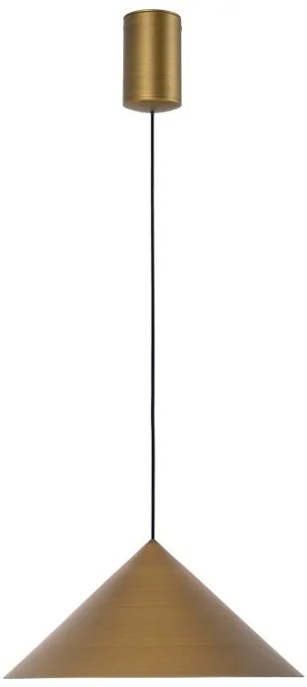 Pendul LED stil minimalist CONO D-24cm leather