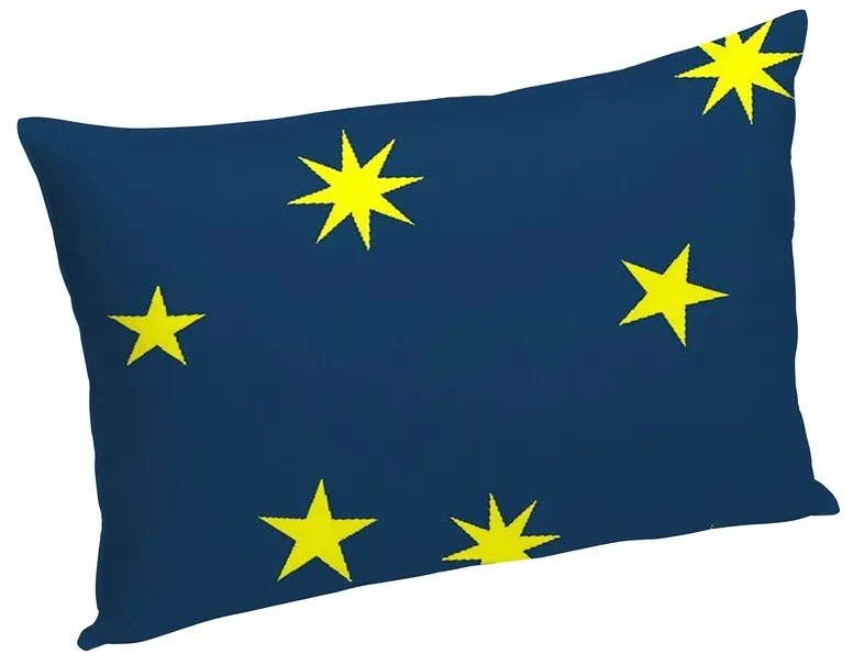 Set Alcam 2 perne microfibra 50x70 cm si pilota matlasata 220x200 cm, Moon Night