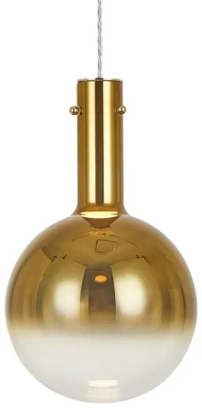 Lustră pe cablu TORONTO 1xGU10/8W/230V auriu