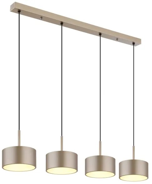 Globo 56964-4H - lustră LED pe cablu RAYMOND LED/40W/230V 3000K alamă