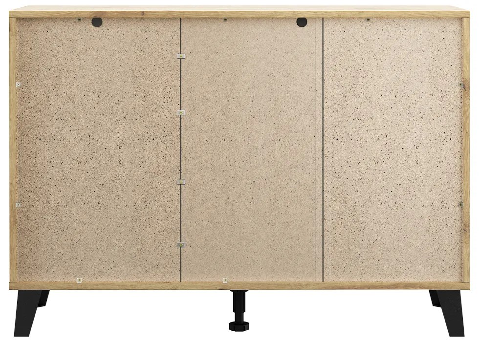 Comoda BOGAN 1D3S, stejar artisan