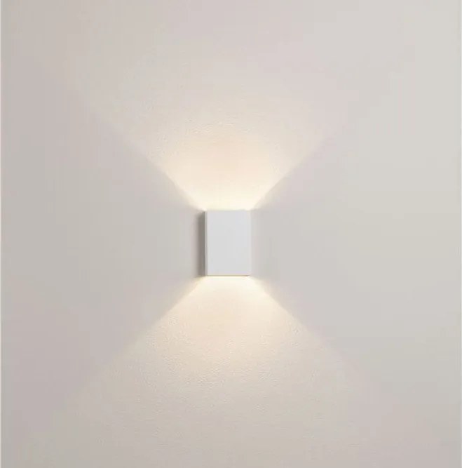 Aplica lumina ambientala pentru fatade IP65 SAM alb